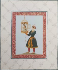 Ariba Mughal, 10 x 12 Inch, Gouache on Wasli, Miniature Painting, AC-ARBA-006